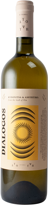 Διάλογος Λευκό 2024 Magnum 1,5L - Κτήμα Δύο Ύψη