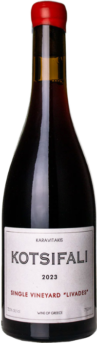 Κοτσιφάλι Single Vineyard Livades 2023 - Αμπελώνες Καραβιτάκη
