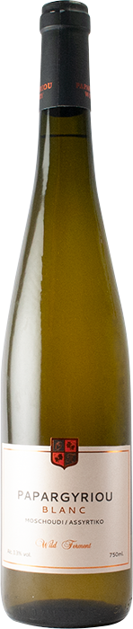 Blanc Moschoudi Assyrtiko Wild Ferment 2025 - Papargyriou Winery