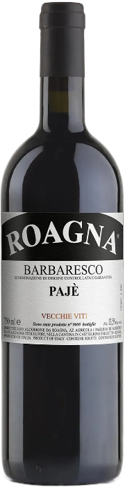 Barbaresco Pajé Vecchie Viti 2020 Roagna
