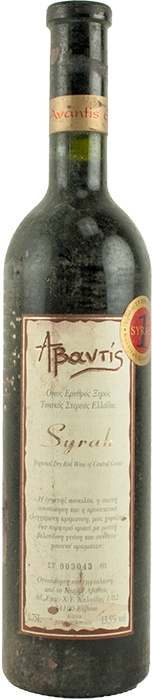 Syrah 2003 - Estate Avantis