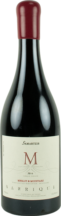 M Βαρέλι 2014 Μούχταρο Merlot - Αμπελώνες Σαμαρτζή