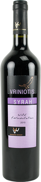 Syrah Wild Fermentation 2015 - Vriniotis Winery