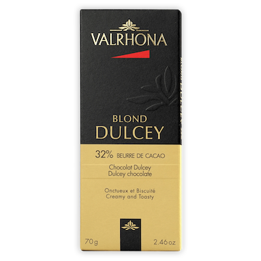Λευκή Σοκολάτα Valrhona Dulcey 32% 70g