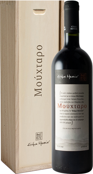 Mouchtaro Magnum Muses Estate in Wooden Case 5 ΛΙΤΡΑ