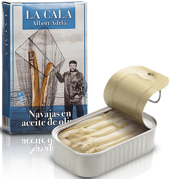 Πετροσωλήνες σε ελαιόλαδο La Cala Albert Adria 115g