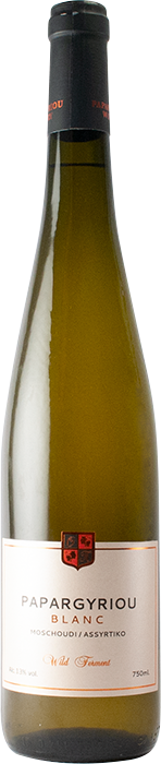 5 + 1 Blanc Μοσχούδι Ασύρτικο Wild Ferment 2020 - Κτήμα Παπαργυρίου