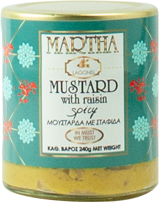 Μουστάρδα με Σταφίδα 240g - Martha's deli