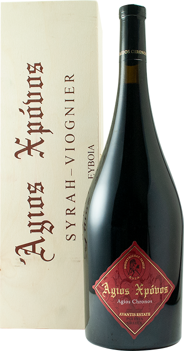 Agios Chronos 2017 Magnum 1,5L in wooden box - Avantis Estate