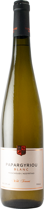 Blanc Moschoudi Assyrtiko Wild Ferment 2022 - Papargyriou Estate