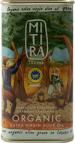 Mitira Lesvos Organic Extra Virgin Olive Oil 250ml