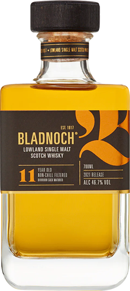 Bladnoch 11 Years Old Bourbon Cask Single Malt 