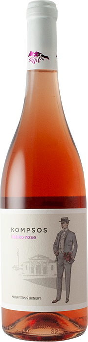 5 + 1 Kompsos Rose 2022 - Karavitakis Winery