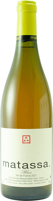 Matassa Blanc 2021 - Domaine Matassa