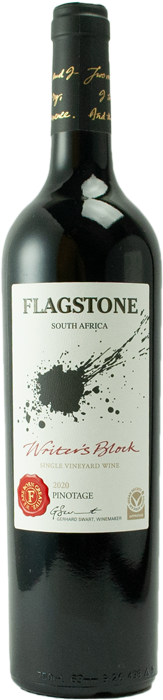 Writer's Block Pinotage 2020 - Flagstone 