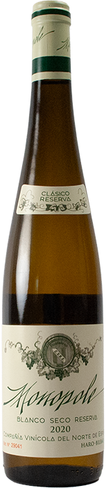 Monopole Rioja Blanco Clasico Reserva 2020 - (CVNE)