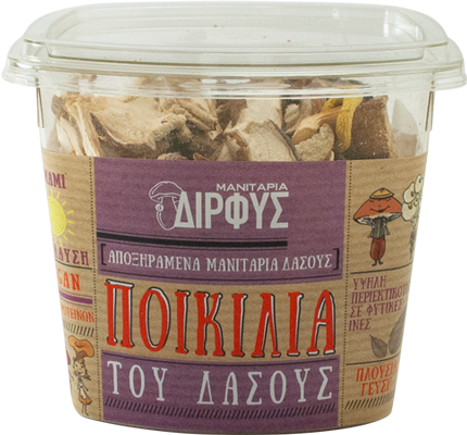 Αφυδατωμένα Μανιτάρια Ποικιλία του Δάσους 30g