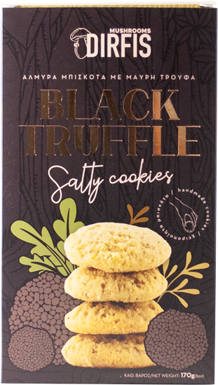 Salty Cookies Mavri Troufa 170gr