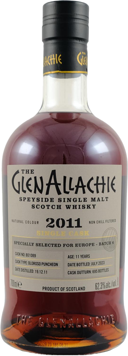 Glenallachie #801089 Single Cask 2011