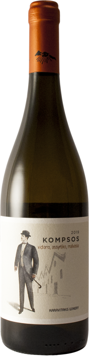 Kompsos White 2024 - Karavitakis Winery