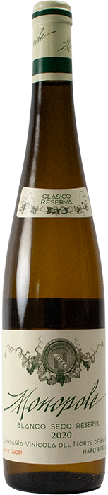 Monopole Rioja Blanco Clasico Reserva 2021 - (CVNE) 